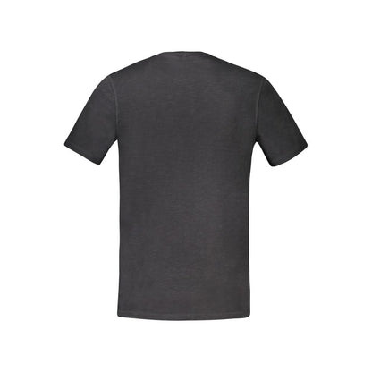 T-shirt da uomo in cotone nero Hugo Boss