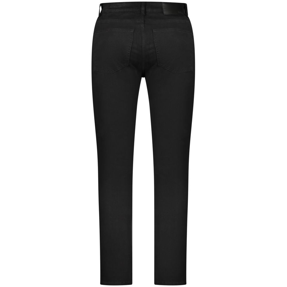 Jeans da uomo Hugo Boss in cotone nero