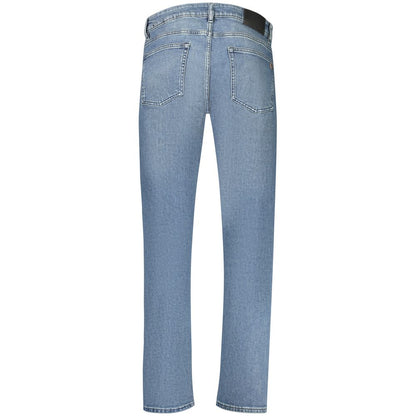 Hugo Boss Blu Jeans Slim da Uomo in Cotone