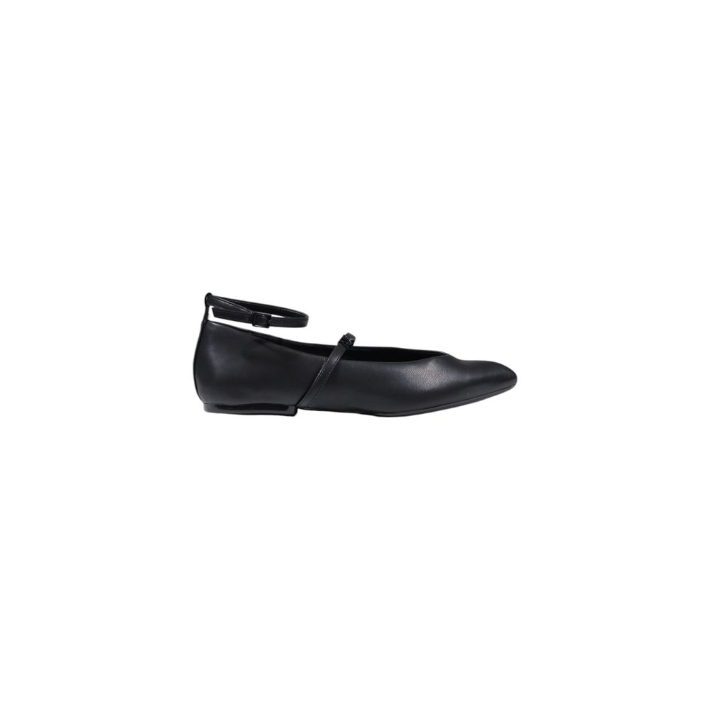 Escarpins à plateforme en polyester noir Armani Exchange