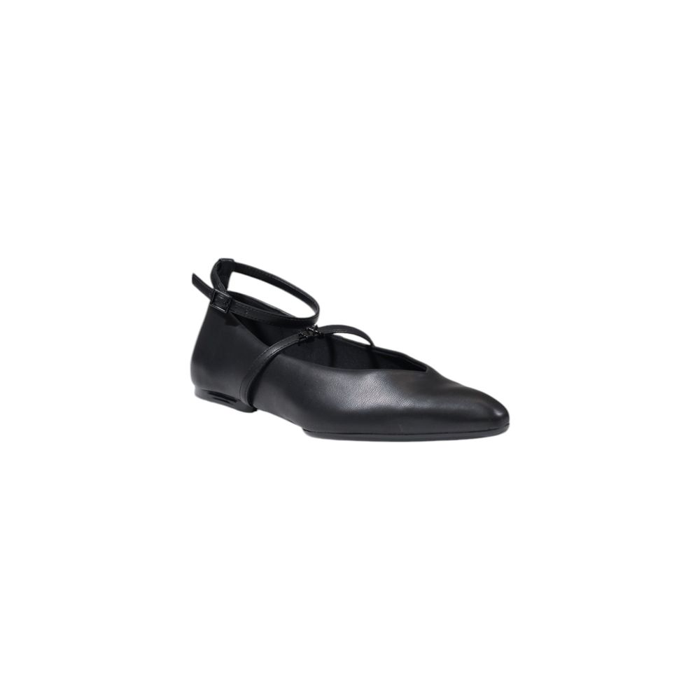 Escarpins à plateforme en polyester noir Armani Exchange