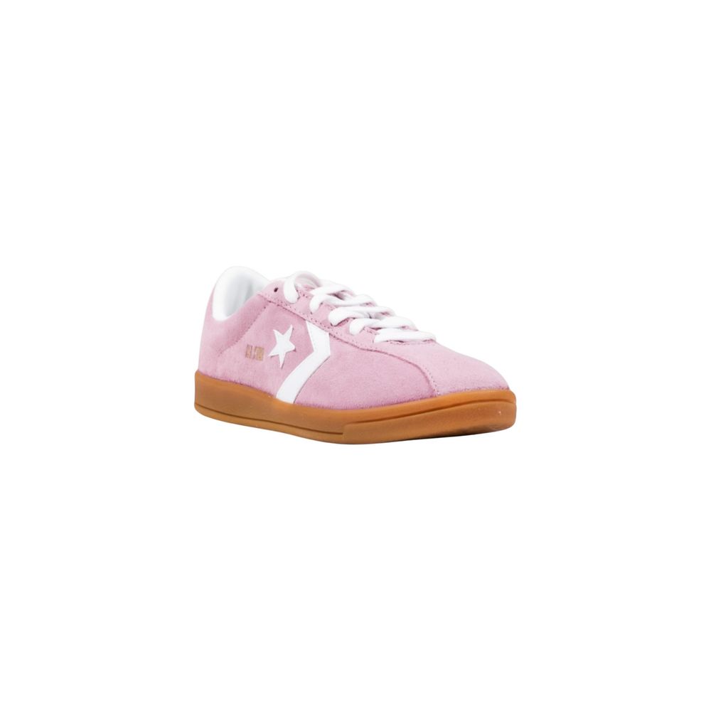 Baskets basses en cuir suédé multicolore Converse