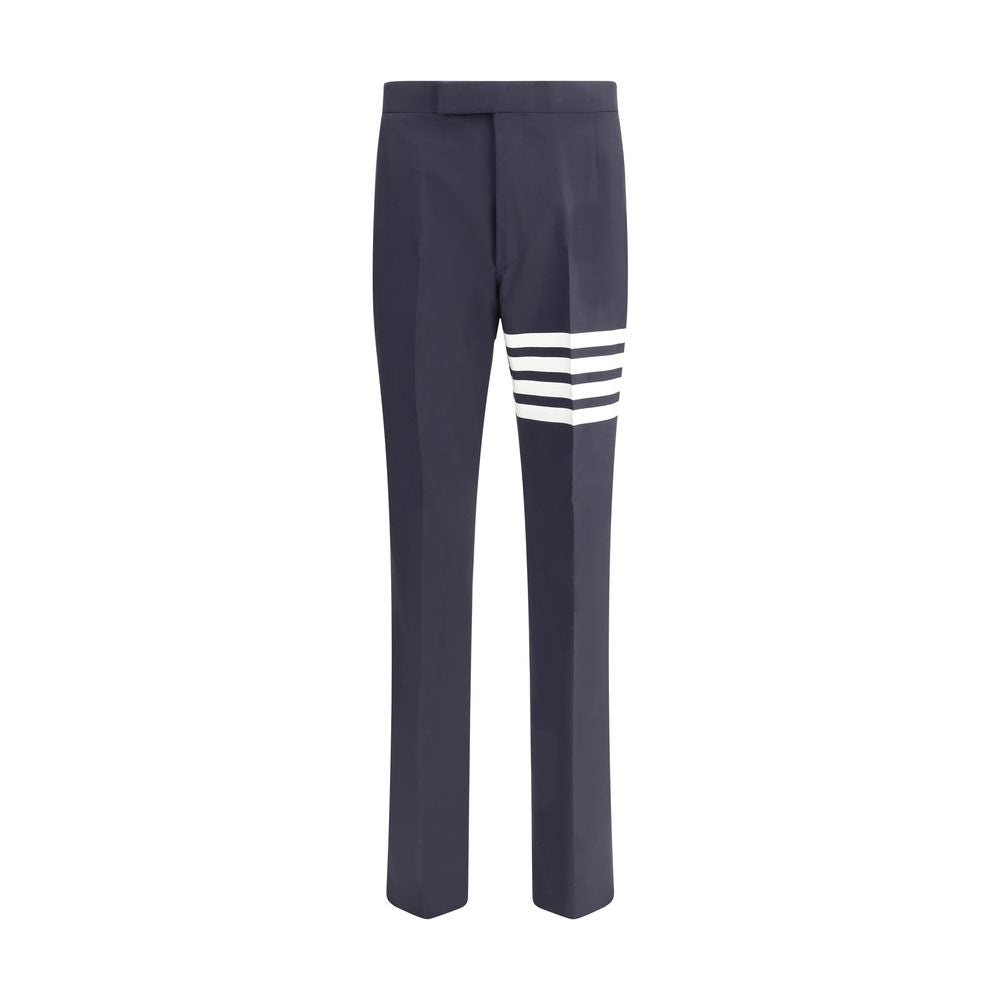 Pantaloni Thom Browne in lana blu Oves Aries