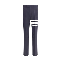 Pantaloni Thom Browne in lana blu Oves Aries