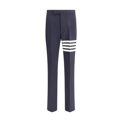 Pantaloni Thom Browne in lana blu Oves Aries