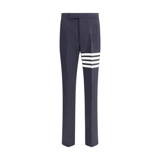 Pantaloni Thom Browne in lana blu Oves Aries