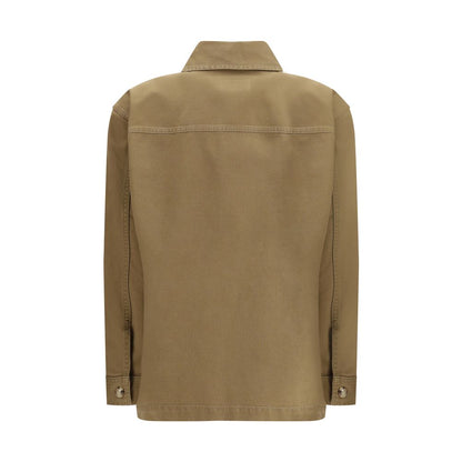 Giacca Saint Laurent in denim di cotone bicolore