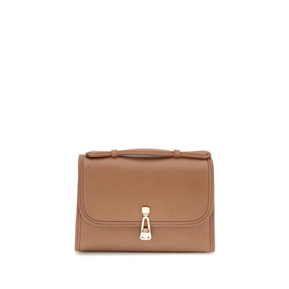 Borsa a tracolla in pelle marrone Gabriela Hearst