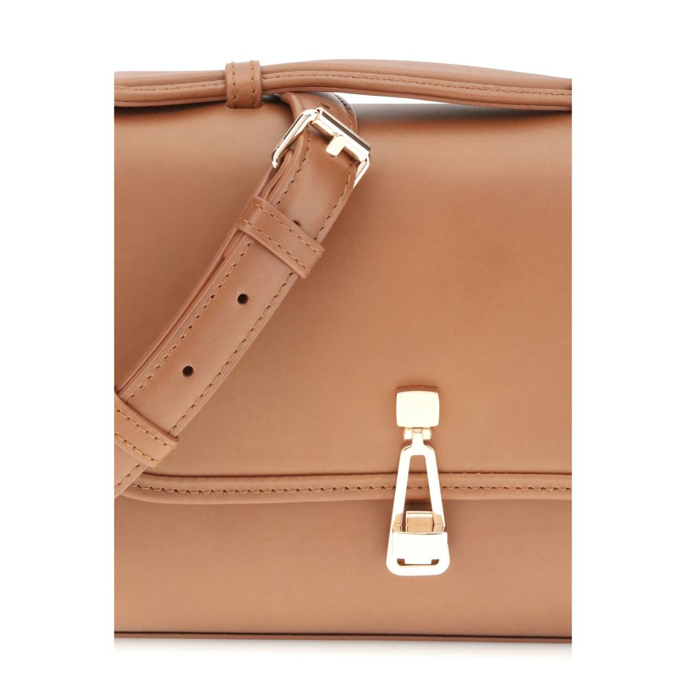 Borsa a tracolla in pelle marrone Gabriela Hearst