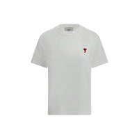 T-shirt Ami Paris in cotone bianco