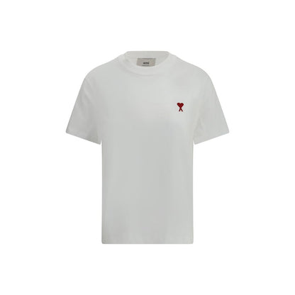 T-shirt Ami Paris in cotone bianco