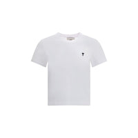 T-shirt Ami Paris in cotone bianco