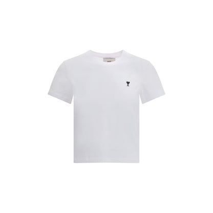 T-shirt Ami Paris in cotone bianco