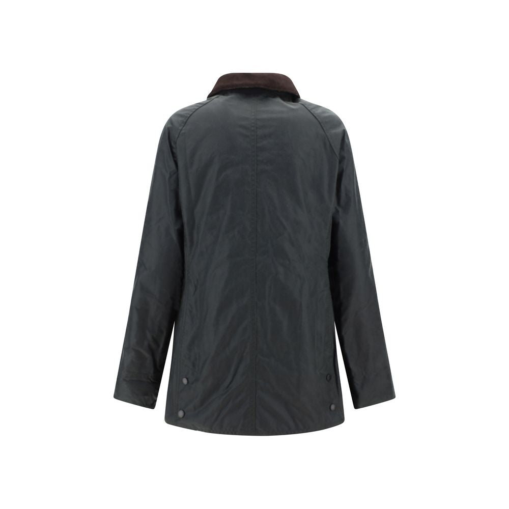 Veste longue en coton bicolore Barbour