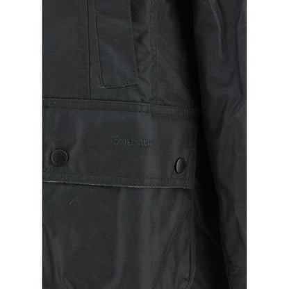 Giacca Barbour lunga in cotone bicolore