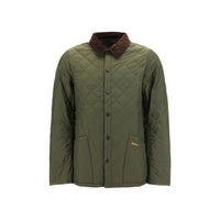 Barbour Giacca Lunga Bicolor in Poliammide