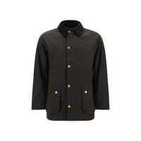 Giacca lunga Barbour bicolore in cotone