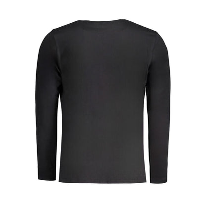 T-shirt noir en coton pour homme Pepe Jeans