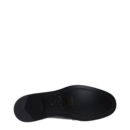 Mocassini slip-on Jimmy Choo in pelle nera