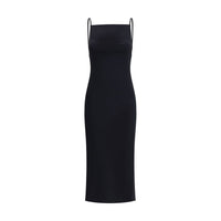Robe décontractée noire en viscose Givenchy