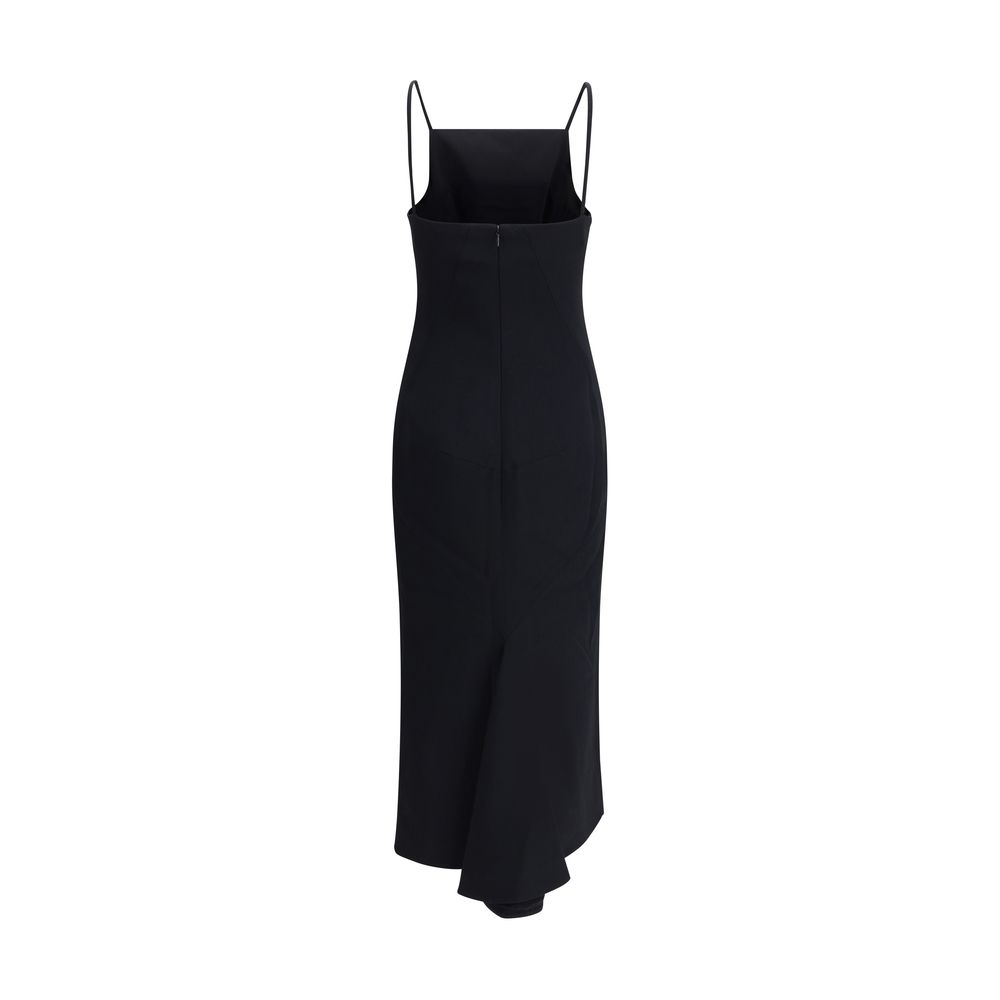 Robe décontractée noire en viscose Givenchy
