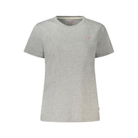 T-shirt Guess Jeans Grigio en coton pour femme