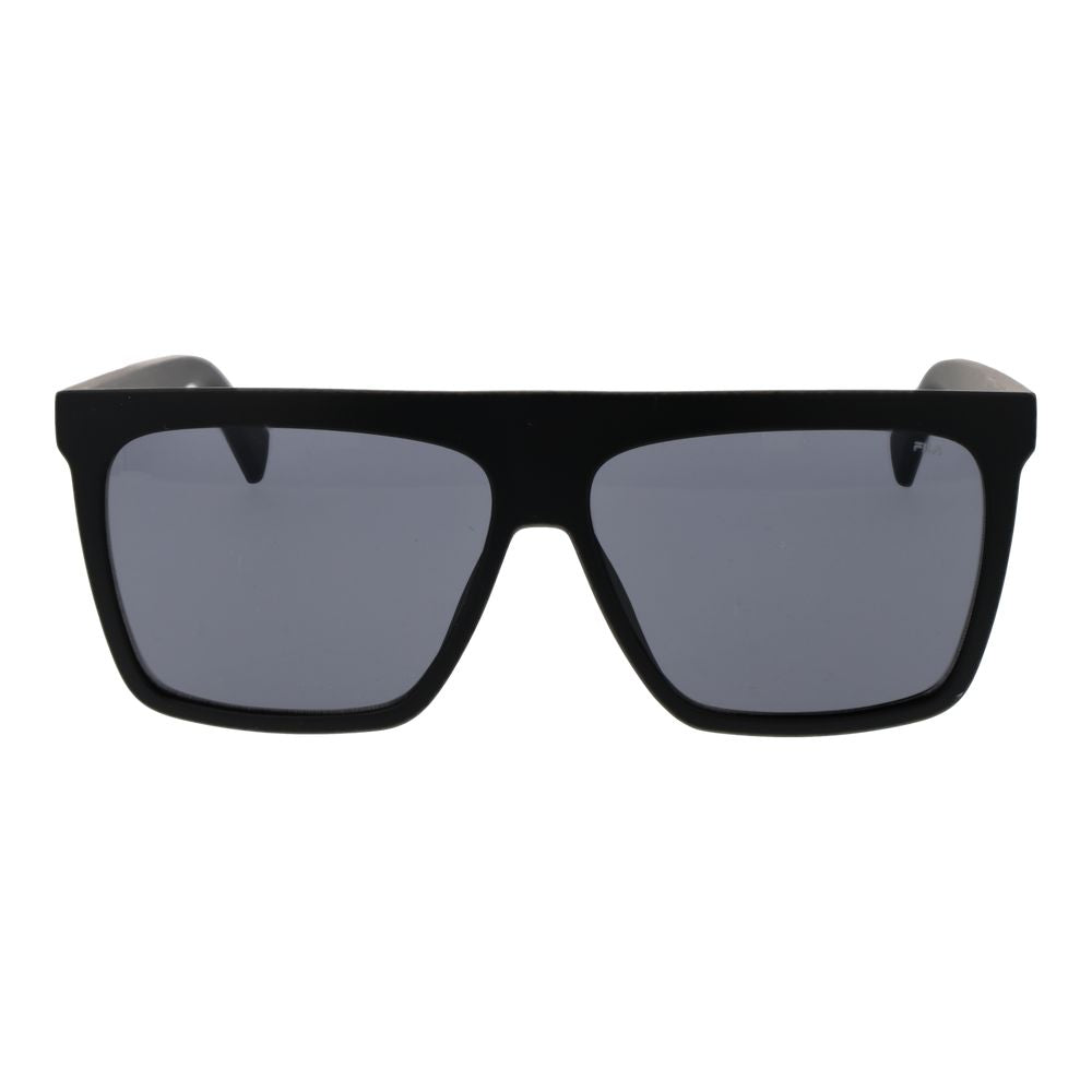 Lunettes de soleil en plastique noir Fila