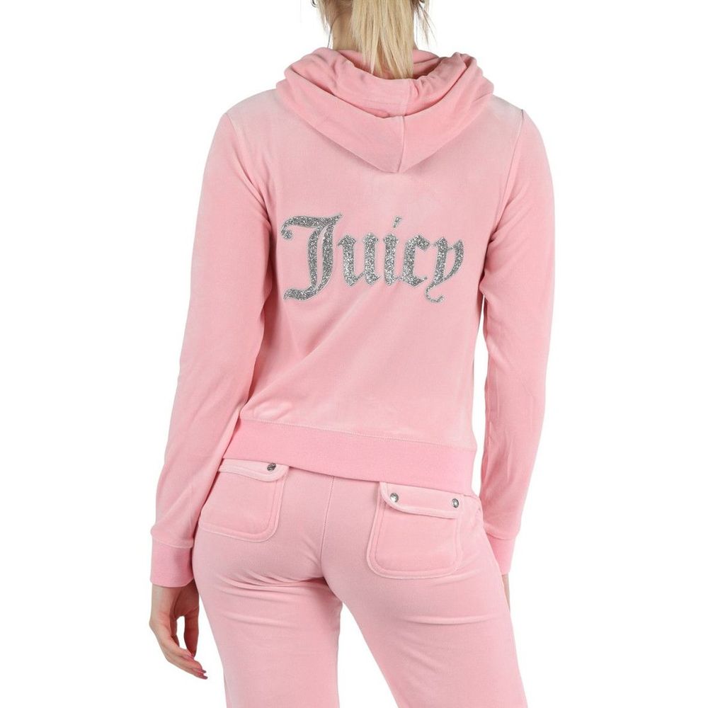 Sweat-shirt en polyester rose Juicy Couture