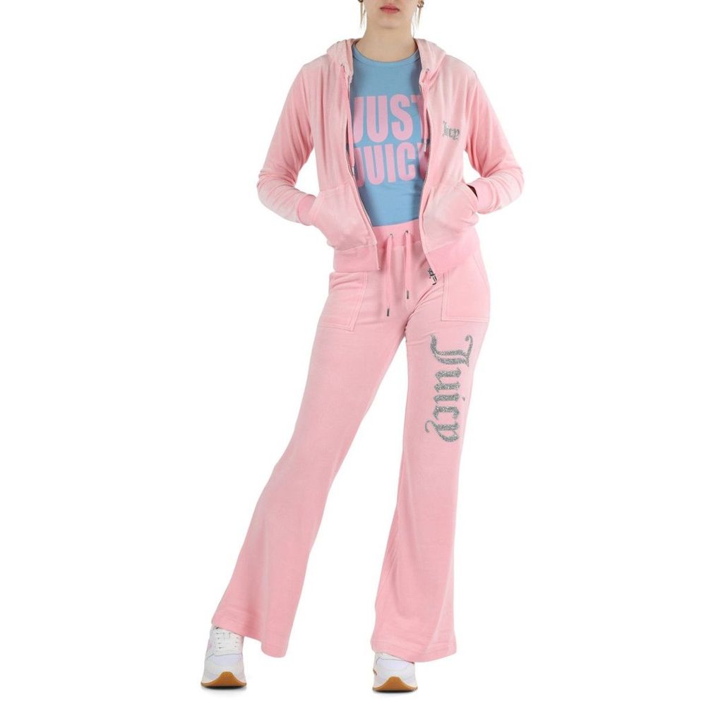 Sweat-shirt en polyester rose Juicy Couture