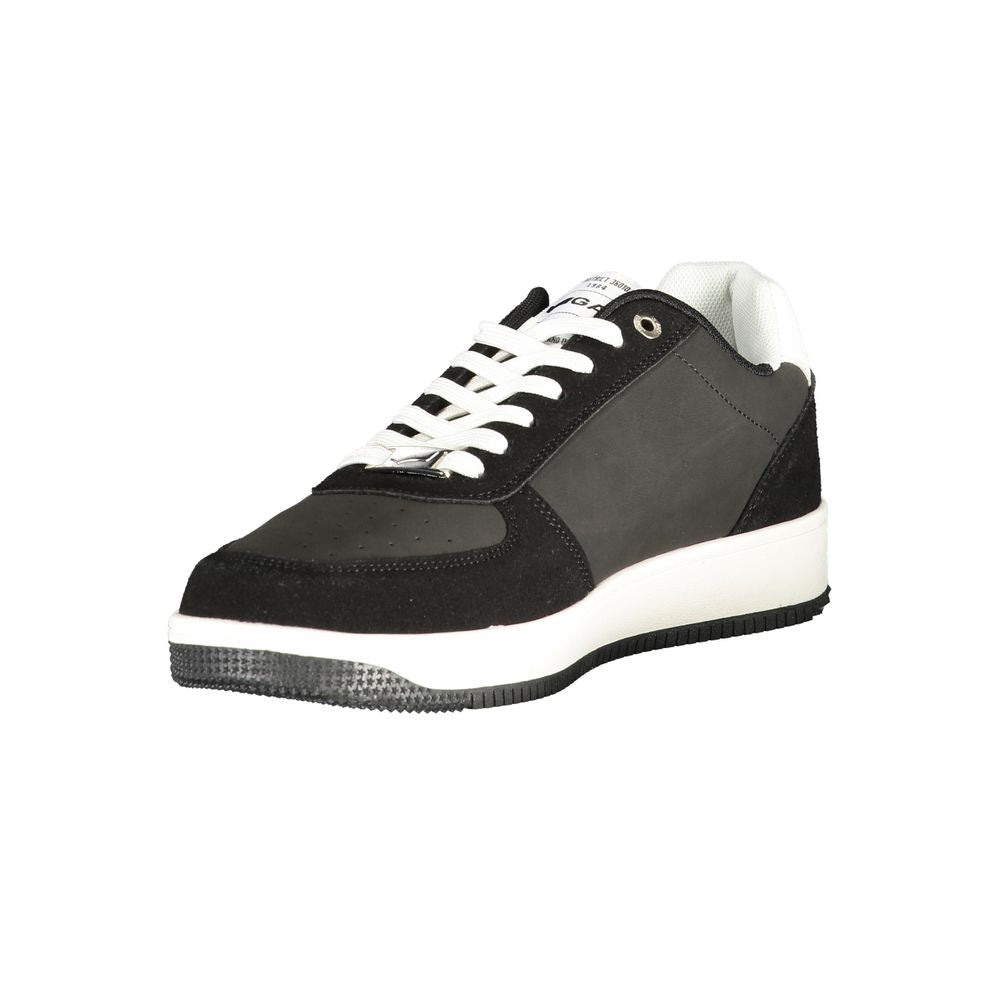 Sneaker da Uomo in Poliuretano Nero Gas