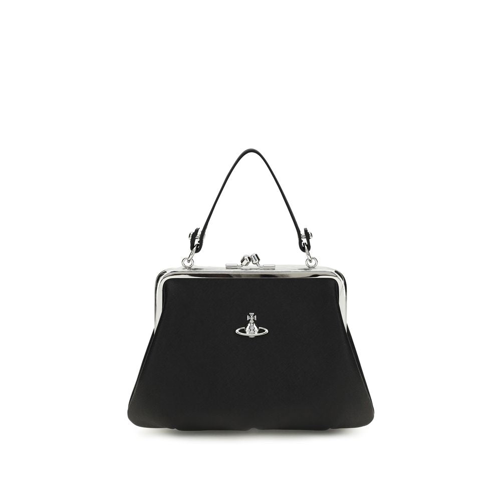Borsa a mano Vivienne Westwood in polietilene nero