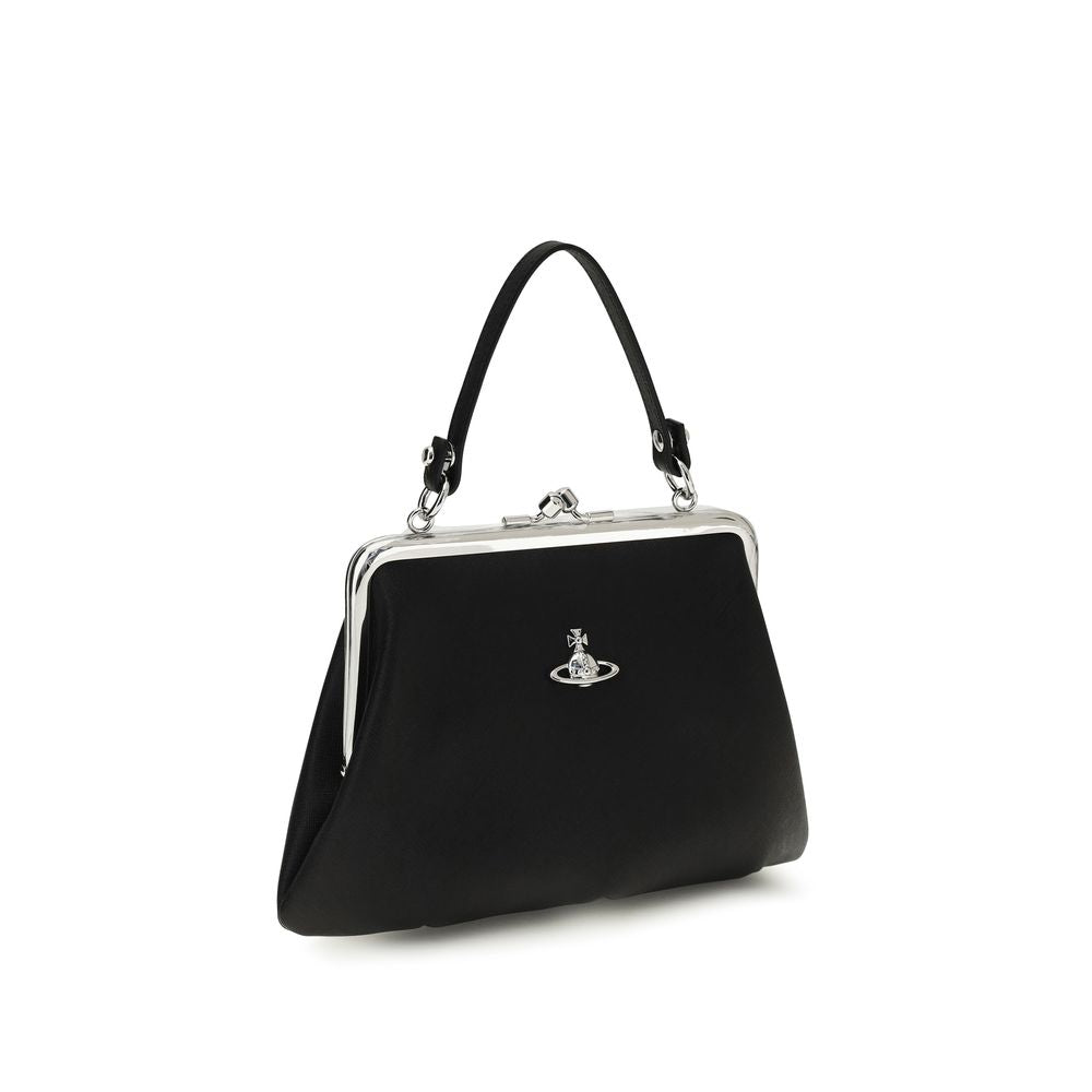 Borsa a mano Vivienne Westwood in polietilene nero