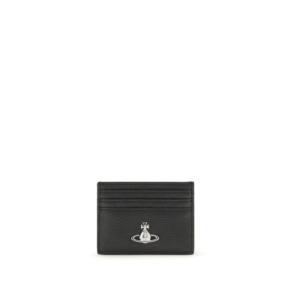 Portafoglio Vivienne Westwood in poliuretano nero