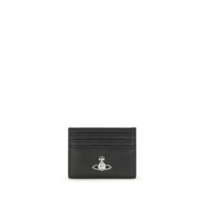 Portafoglio Vivienne Westwood in poliuretano nero