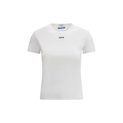 T-shirt in cotone bianca Off-White