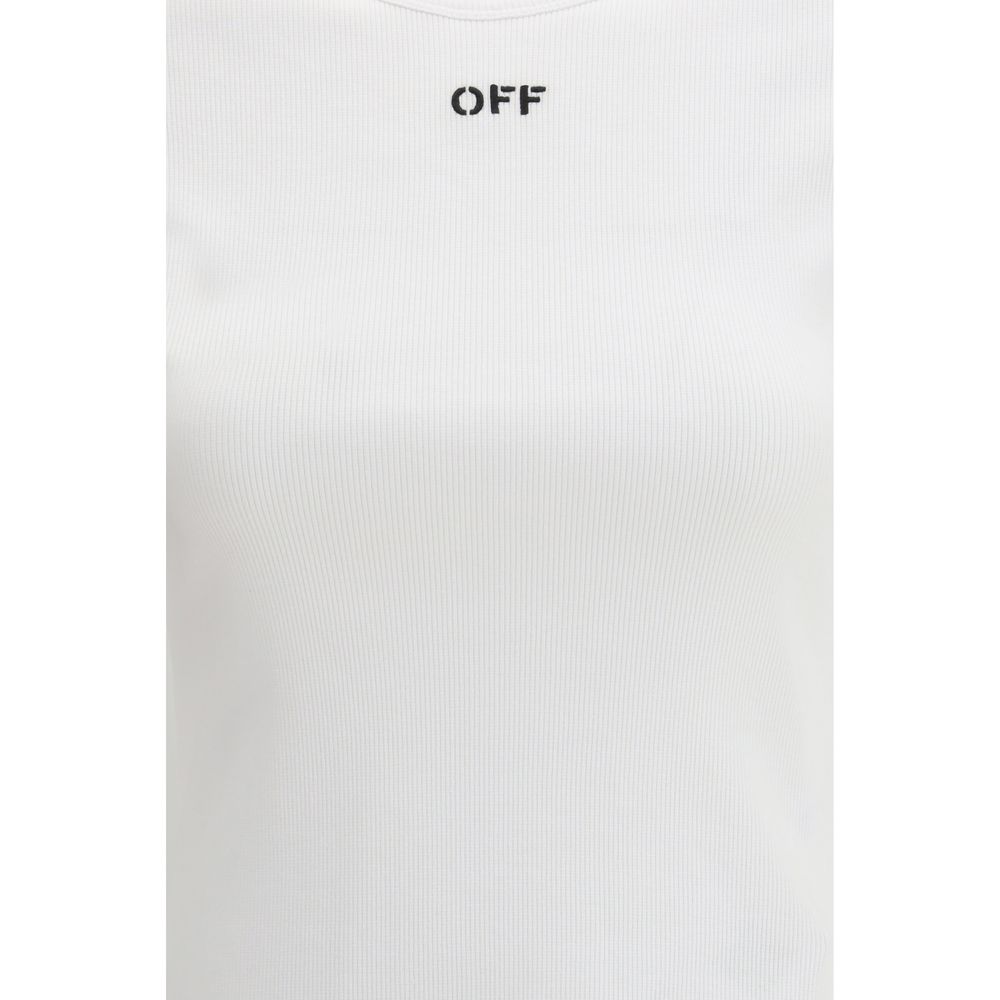 T-shirt Off-White en coton blanc