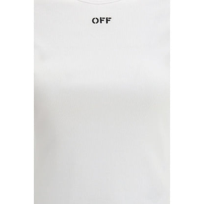 T-shirt in cotone bianca Off-White