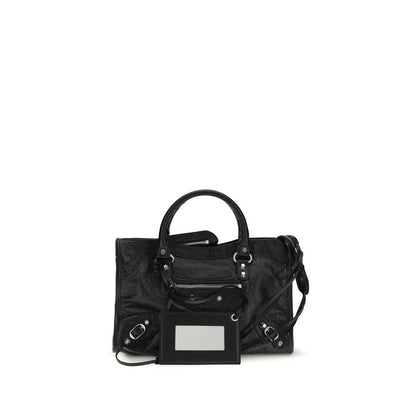 Sac bandoulière Balenciaga en agneau noir Ovis Aries Aries