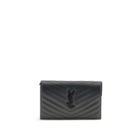 Saint Laurent Black Calf Leather Bos Taurus bag