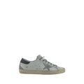 Sneakers basse Golden Goose in pelle di capra bianca