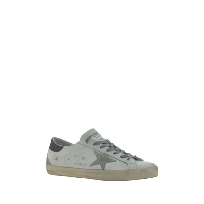 Sneakers basse Golden Goose in pelle di capra bianca