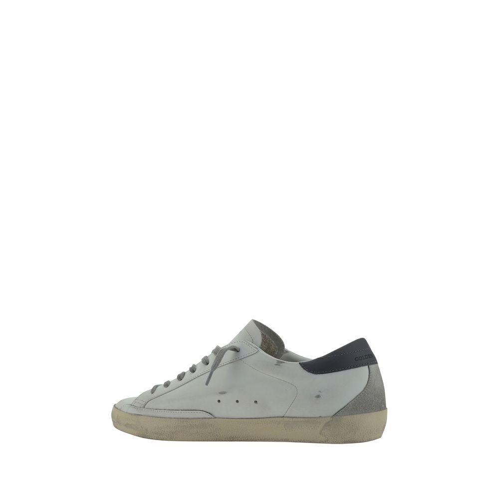 Sneakers basse Golden Goose in pelle di capra bianca