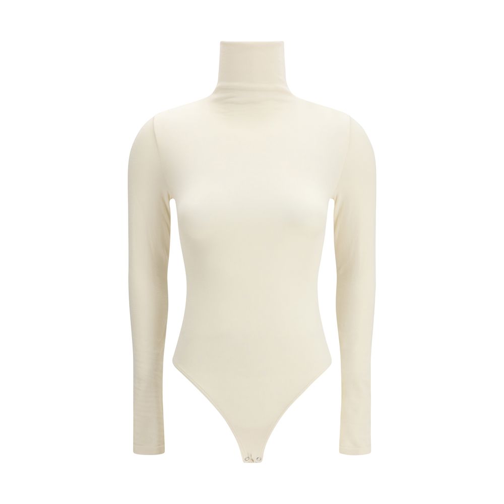 Body Wolford in cotone beige