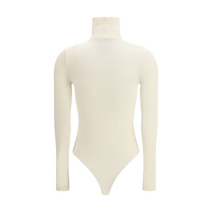 Body Wolford in cotone beige