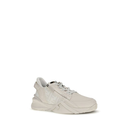 Sneakers sportive Fendi in pelle di vitello bianca Bos Taurus