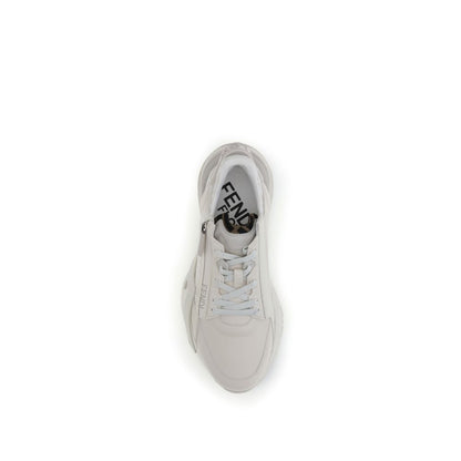 Sneakers sportive Fendi in pelle di vitello bianca Bos Taurus