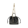 Borsa a tracolla Chloé in pelle di vitello nera Bos Taurus