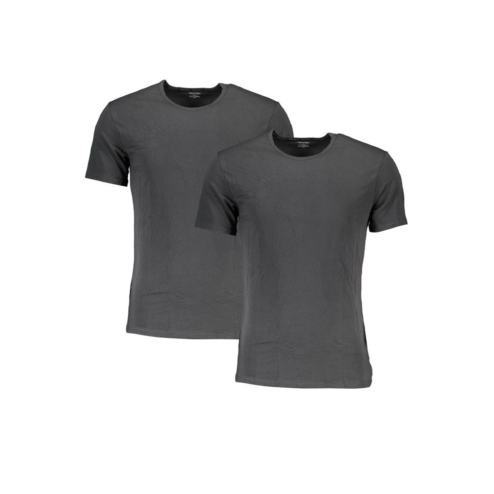 Canottiera da uomo in cotone nera Calvin Klein