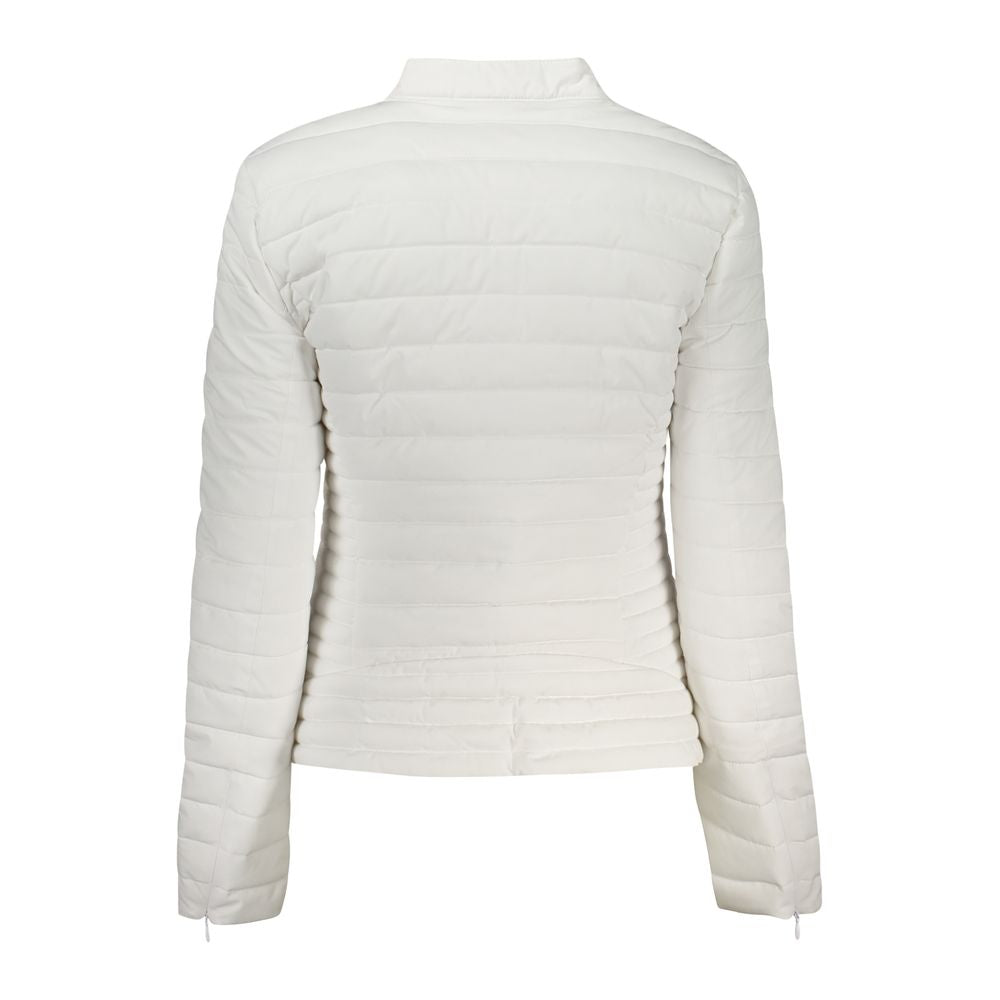 Giacca da donna Guess Jeans in poliuretano bianco
