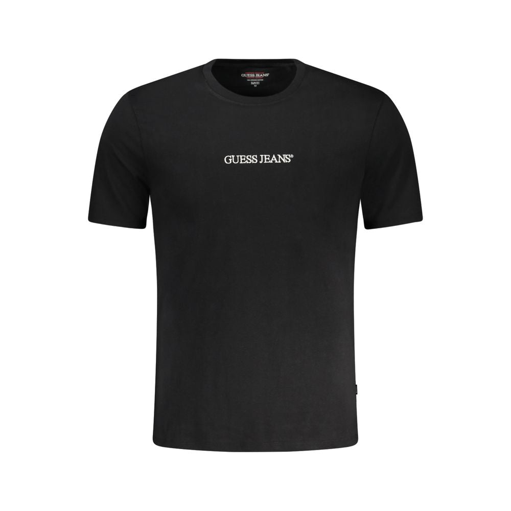Guess Jeans T-Shirt da uomo in cotone nero